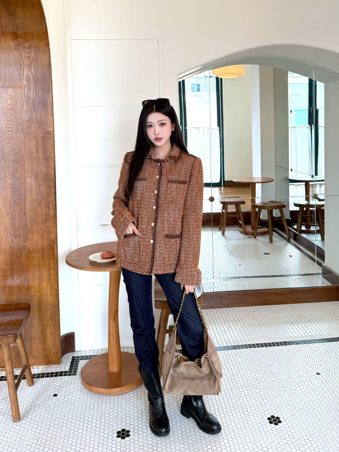 Chan 25fw woven jacket