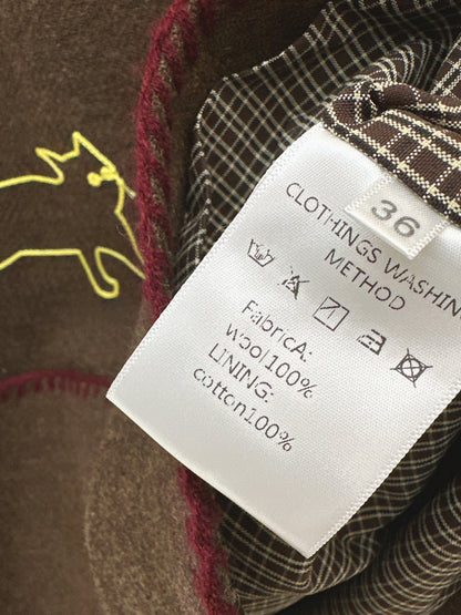 Thom 25fw embroidery jacket