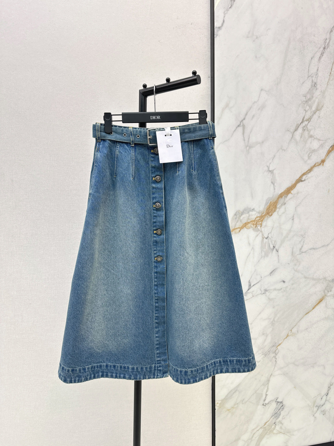 CD 25fw denim skirt