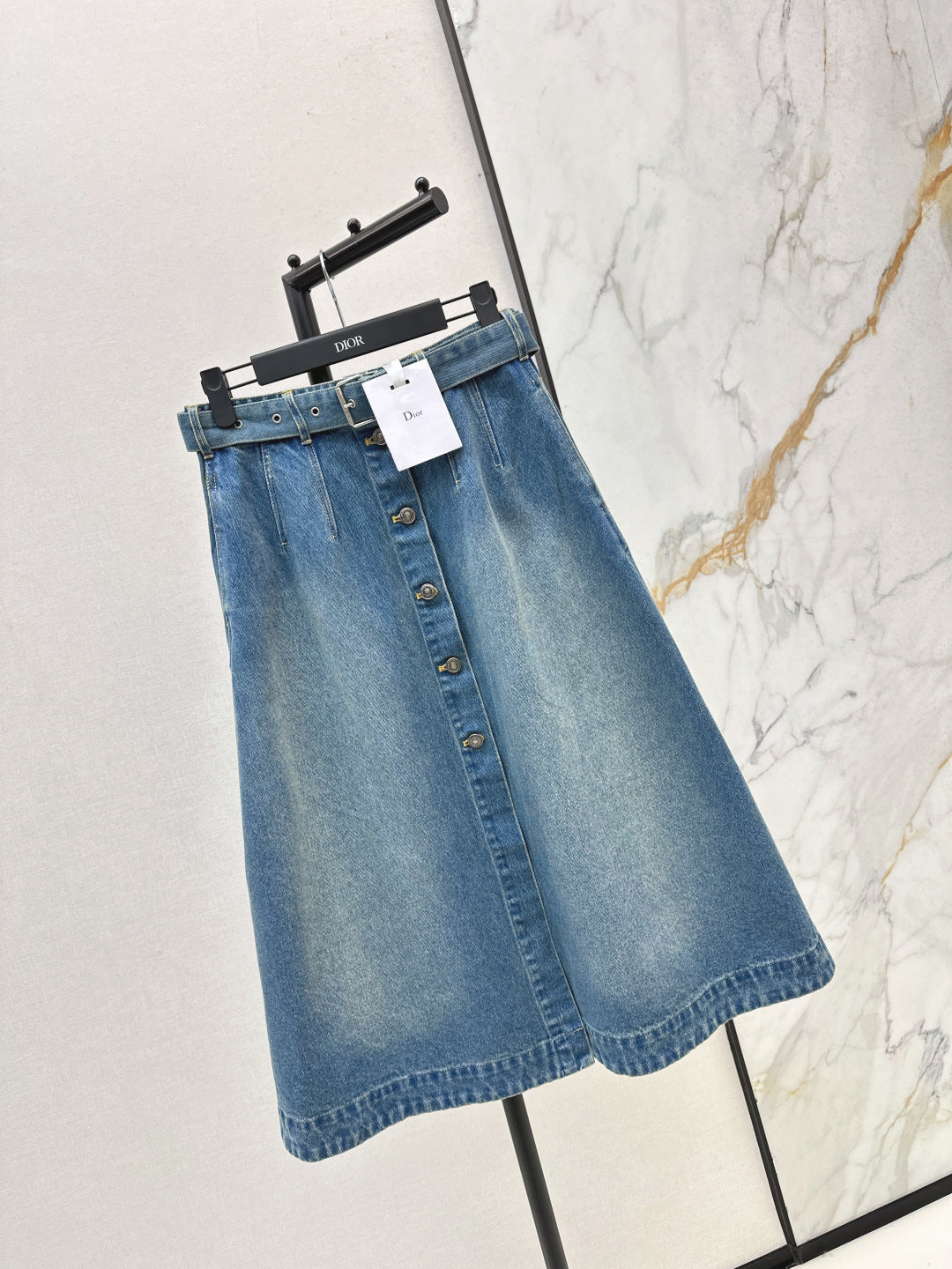 CD 25fw denim skirt
