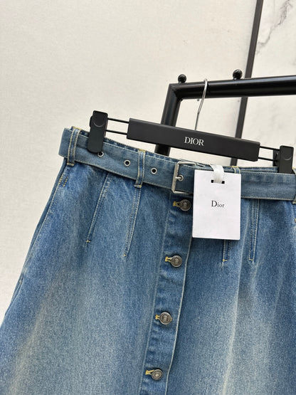 CD 25fw denim skirt