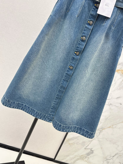 CD 25fw denim skirt