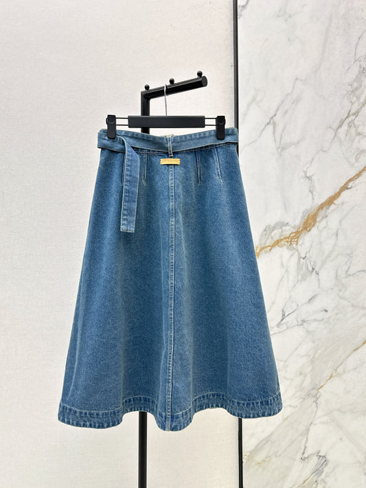 CD 25fw denim skirt