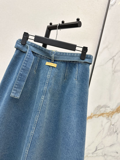 CD 25fw denim skirt