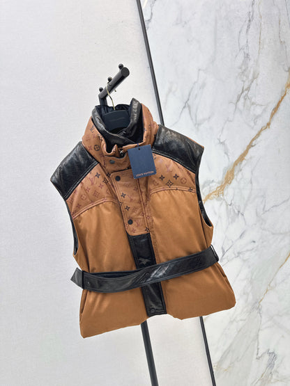 Loui 25fw sheepskin down vest