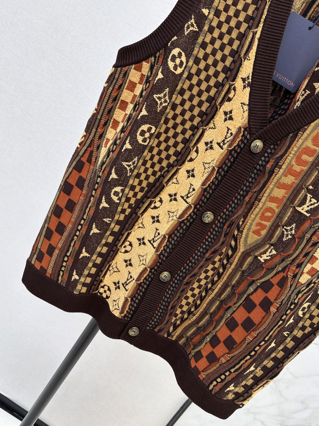 Loui 25fw monogram vest