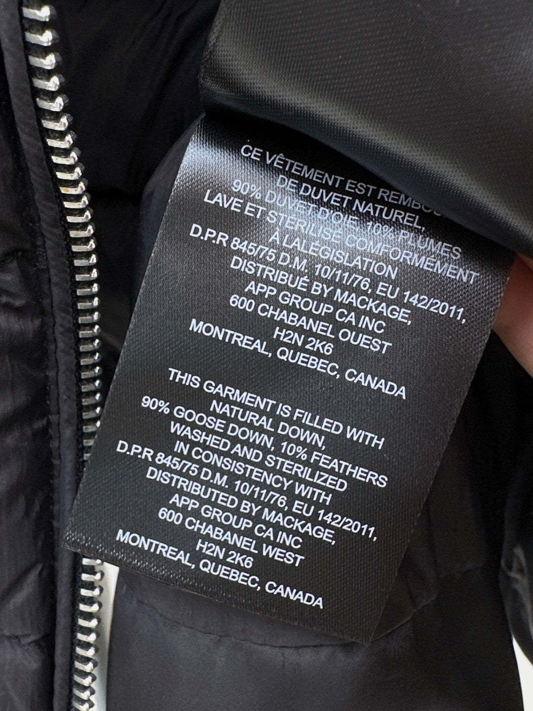 Monc 25fw down jacket