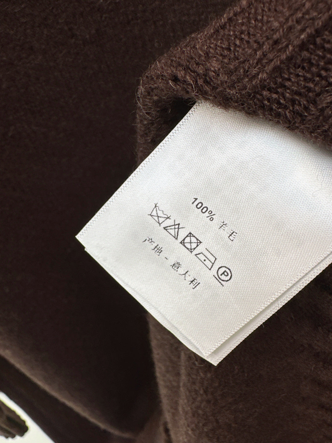 Loro 25fw wool dress