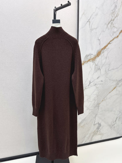 Loro 25fw wool dress