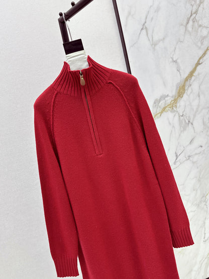 Loro 25fw wool dress