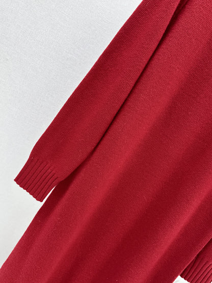 Loro 25fw wool dress