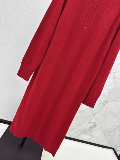 Loro 25fw wool dress