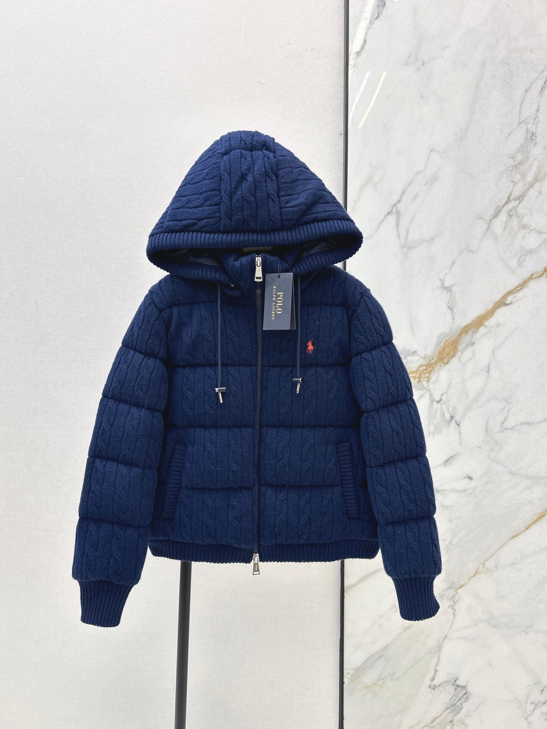 Ralp 25fw knit down jacket