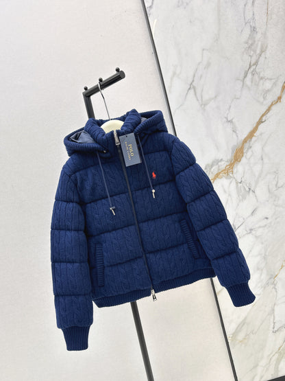 Ralp 25fw knit down jacket