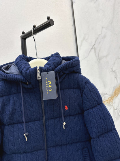 Ralp 25fw knit down jacket