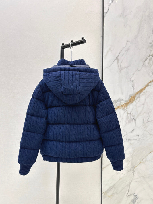 Ralp 25fw knit down jacket
