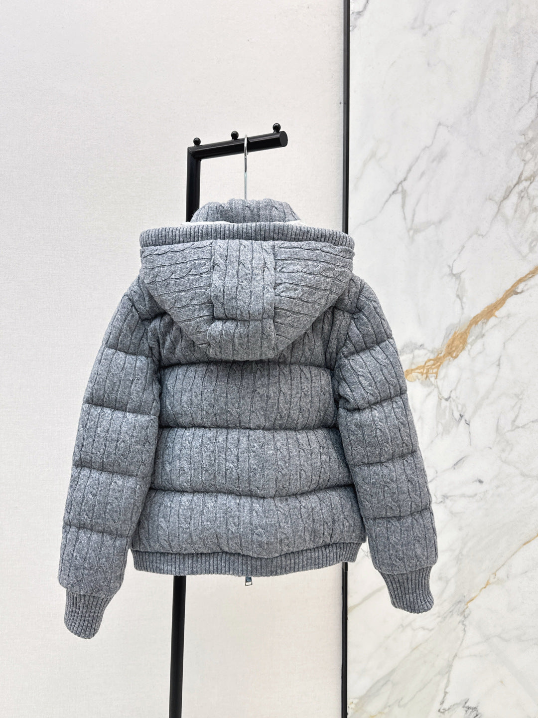 Ralp 25fw knit down jacket