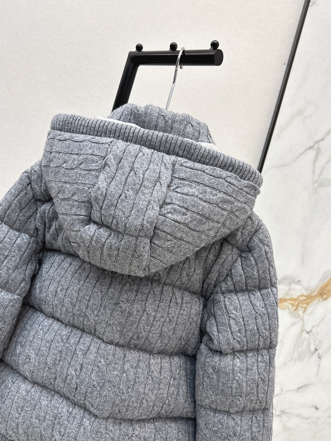 Ralp 25fw knit down jacket