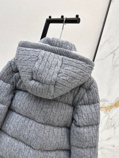 Ralp 25fw knit down jacket