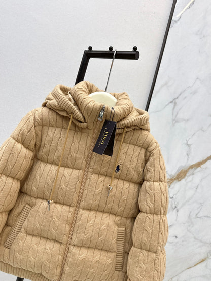 Ralp 25fw knit down jacket