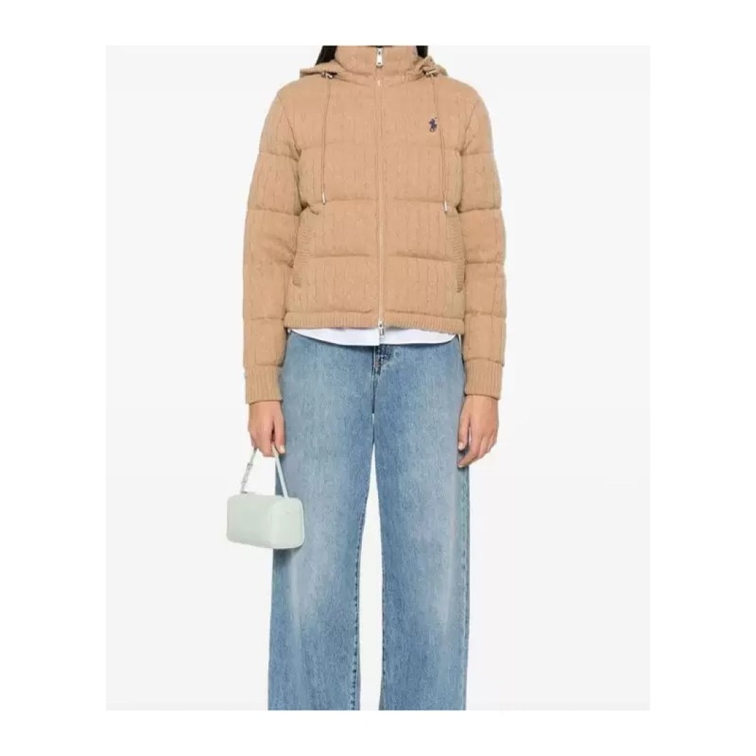 Ralp 25fw knit down jacket