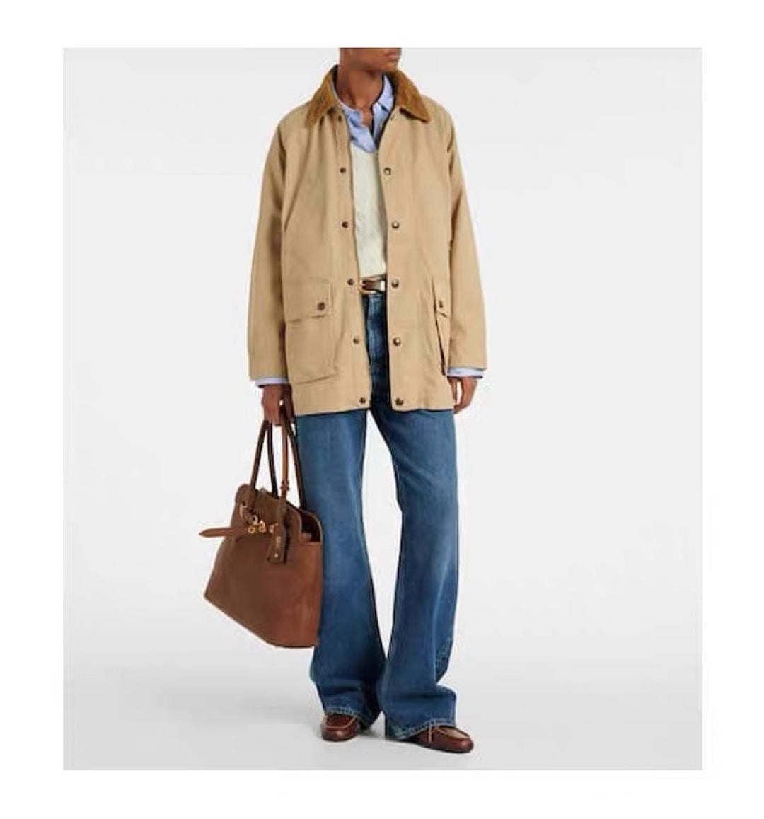 Ralp 25fw corduroy trench coats