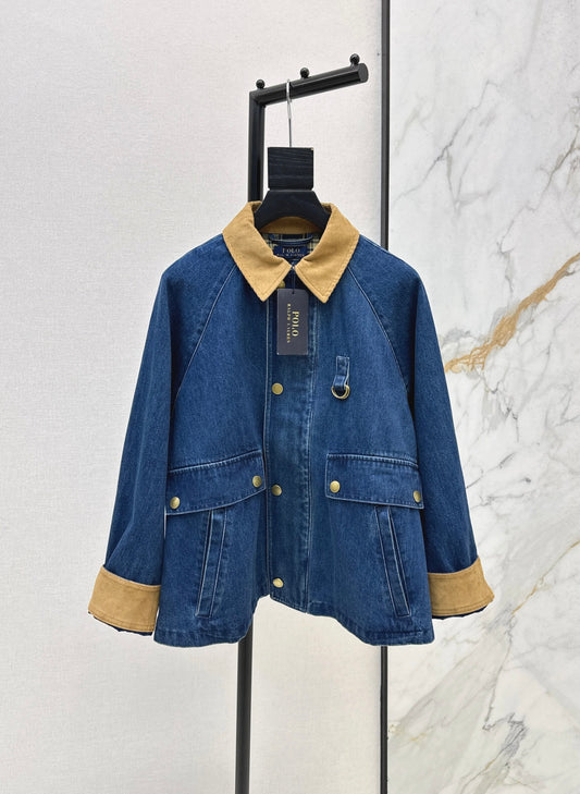 Ralp 25fw corduroy denim jacket