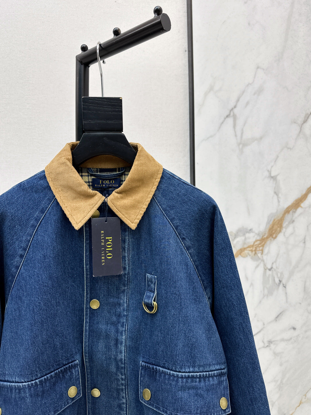 Ralp 25fw corduroy denim jacket