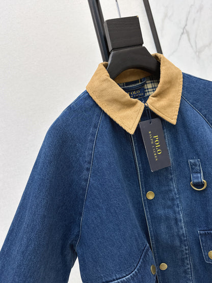 Ralp 25fw corduroy denim jacket