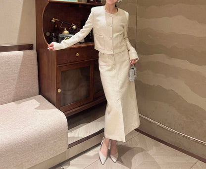 Chan 25fw woven suit