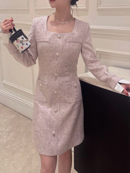 Chan 25fw woven dress