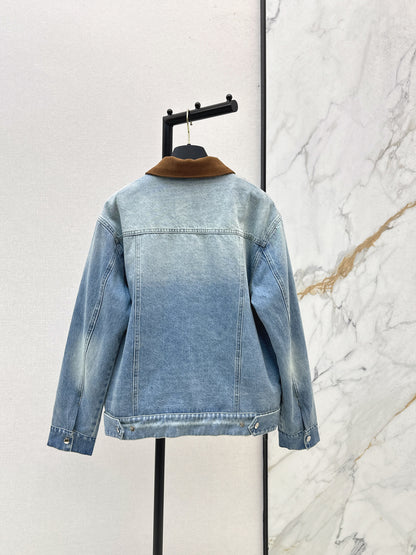 Loui 25fw reversible denim jacket