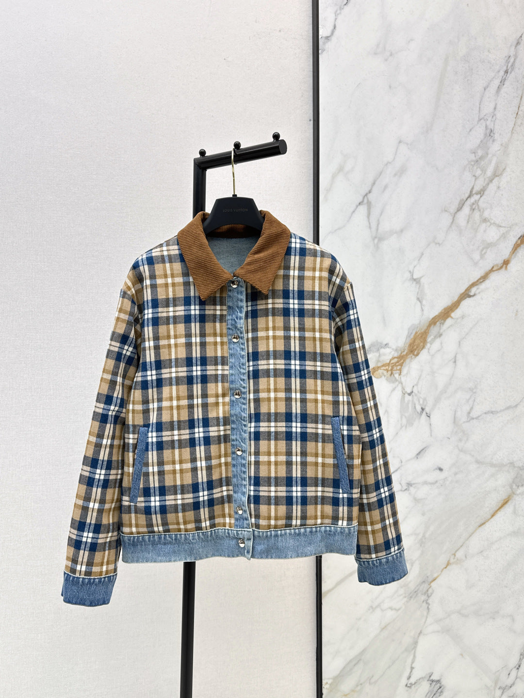 Loui 25fw reversible denim jacket