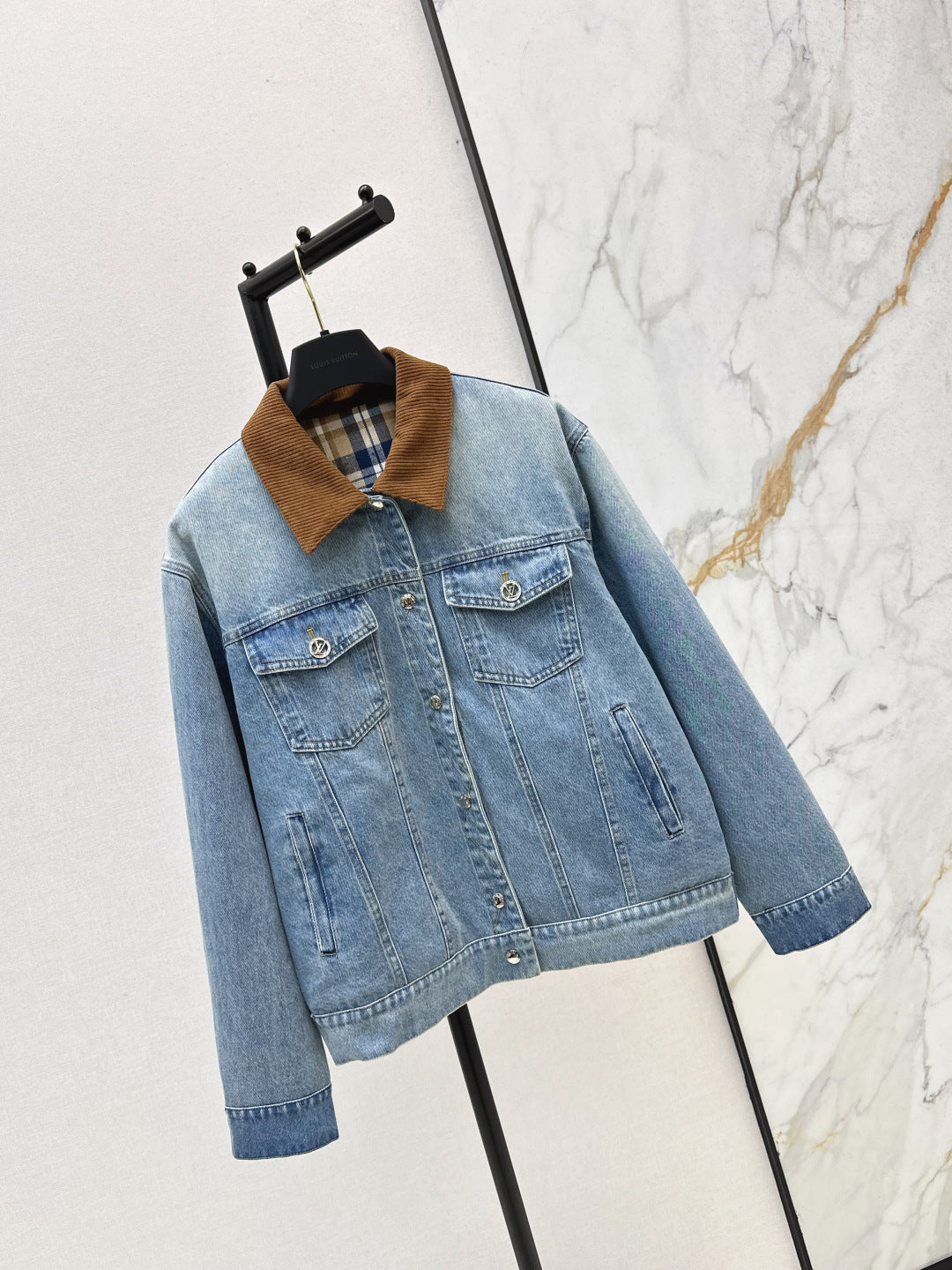 Loui 25fw reversible denim jacket