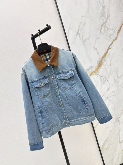 Loui 25fw reversible denim jacket