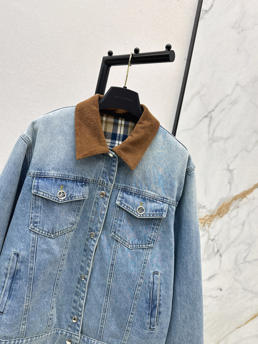 Loui 25fw reversible denim jacket