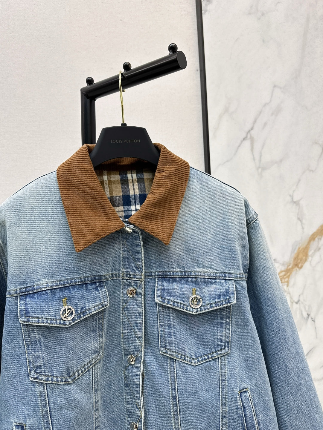Loui 25fw reversible denim jacket