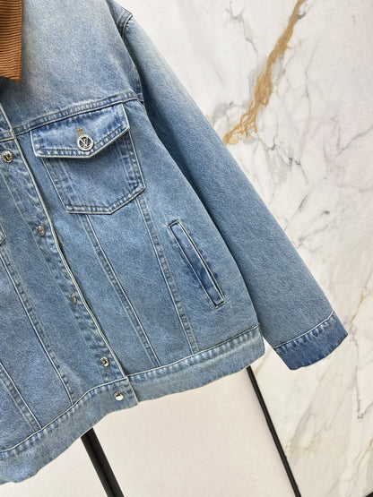 Loui 25fw reversible denim jacket