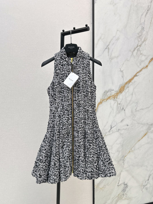 Balm 25fw pleated dress