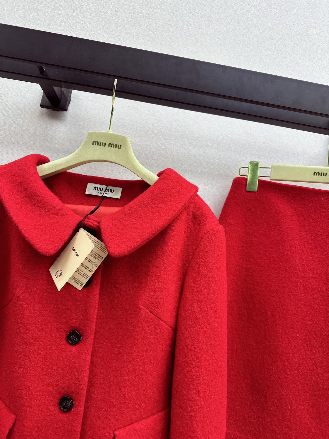 Miu 25fw vintage jacket skirt