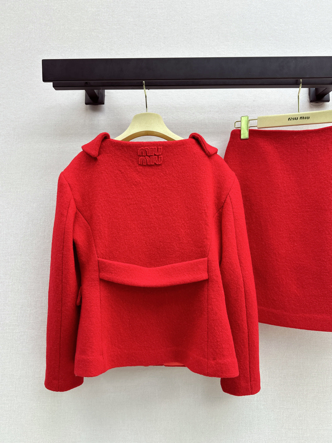 Miu 25fw vintage jacket skirt