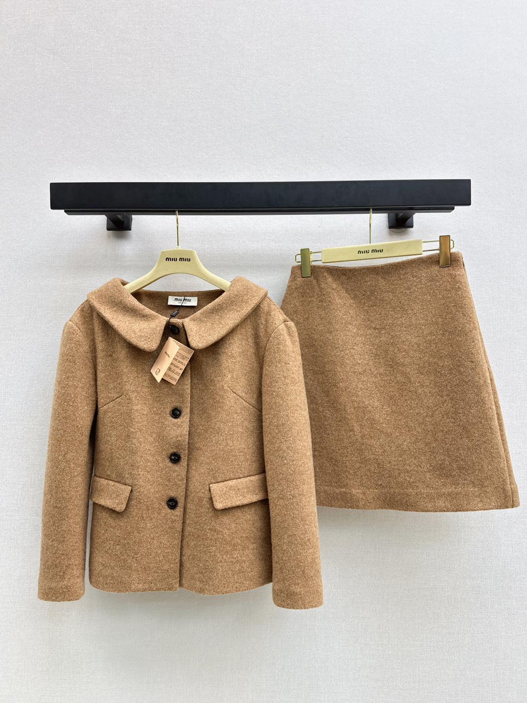 Miu 25fw vintage jacket skirt