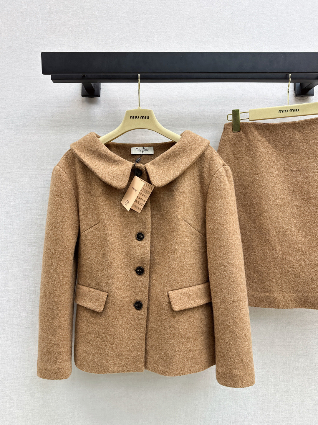 Miu 25fw vintage jacket skirt