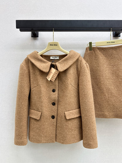 Miu 25fw vintage jacket skirt