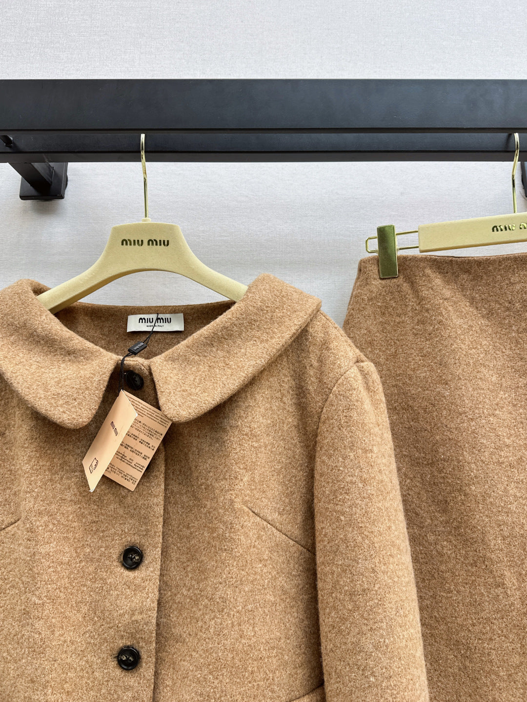 Miu 25fw vintage jacket skirt