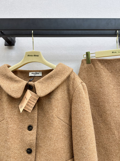 Miu 25fw vintage jacket skirt