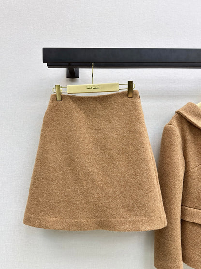 Miu 25fw vintage jacket skirt