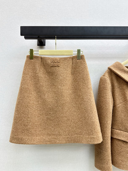 Miu 25fw vintage jacket skirt