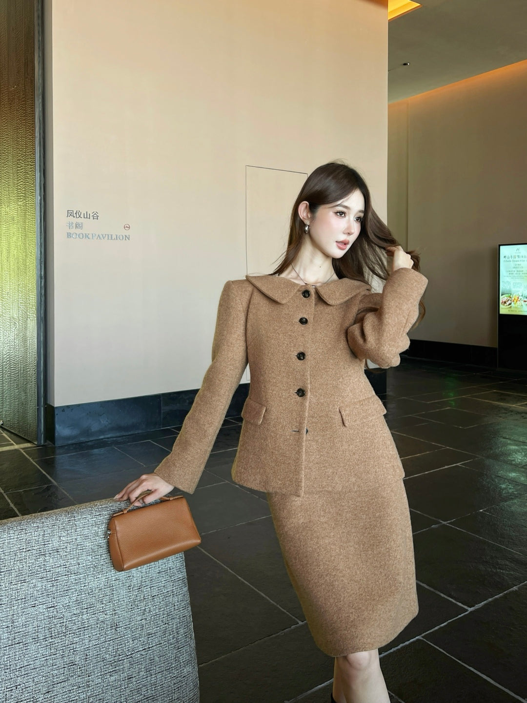 Miu 25fw vintage jacket skirt