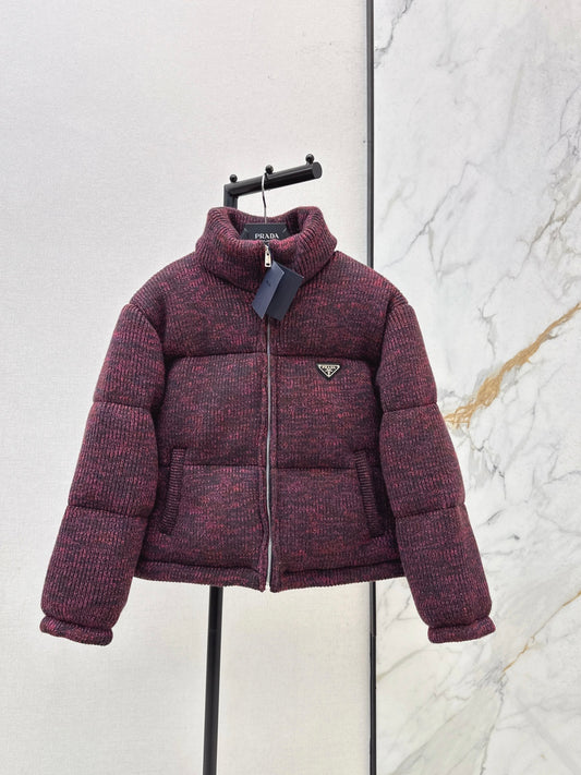 Prad 25fw knit down jacket
